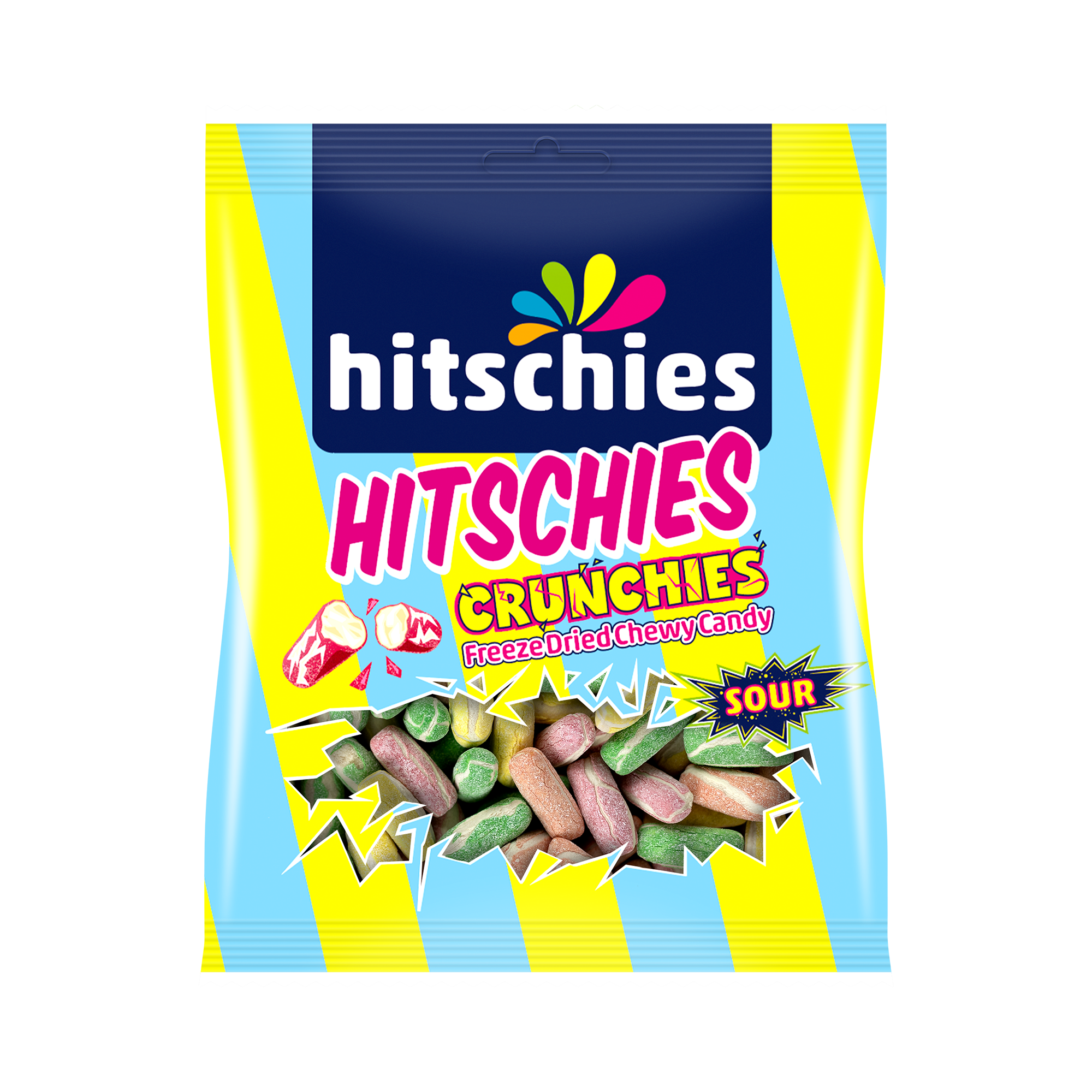 Hitschies Crunchies Sour Mix  