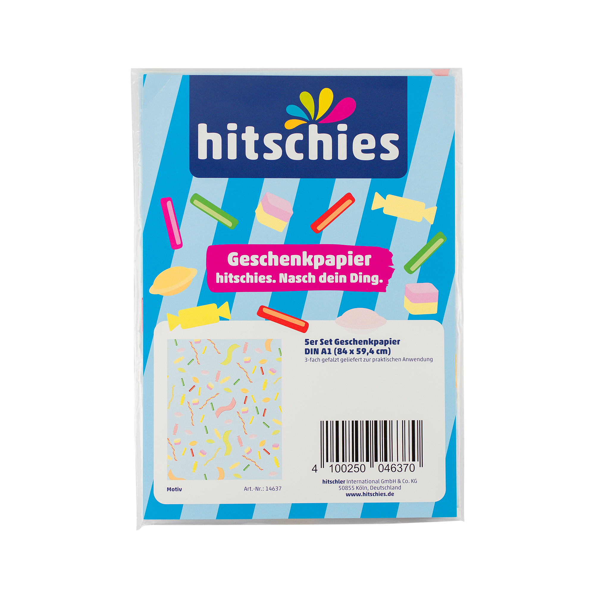 Wrapping Paper "hitschies. Nasch dein Ding." 